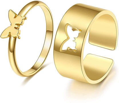 Couples Butterfly Rings™
